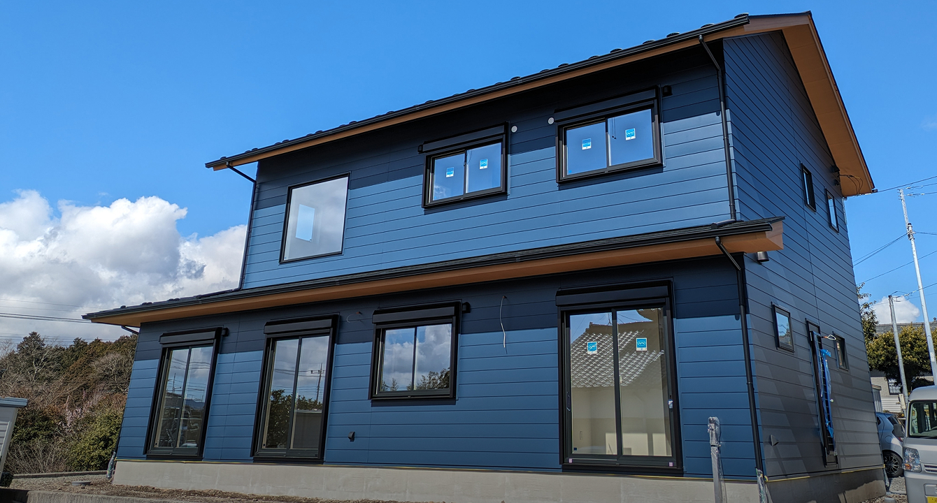 新築2階建て・外観