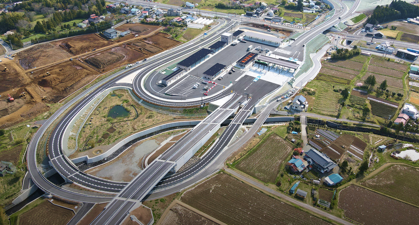 仁杉柴怒田線　ランプ舗装工事